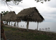 onze mooie kampplaats aan het meer van Isabal